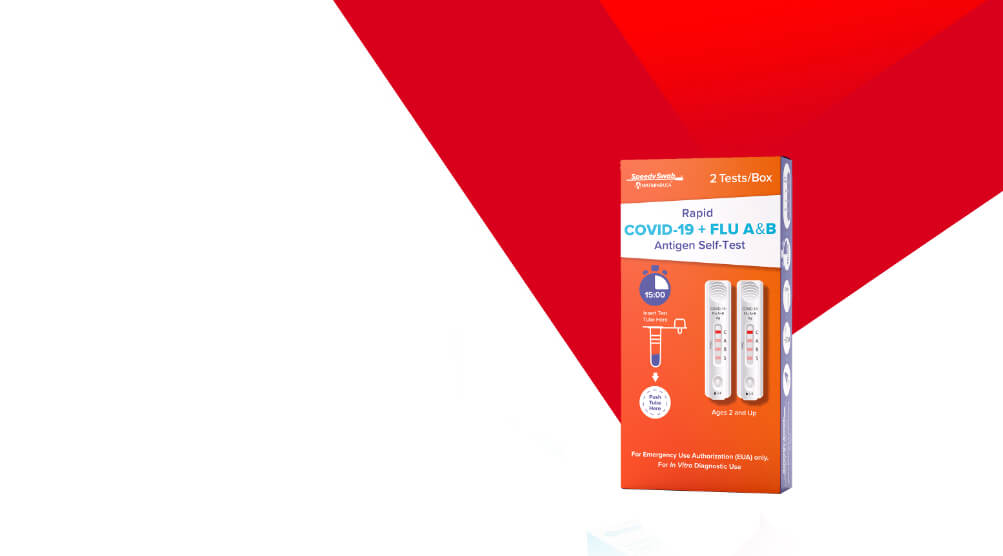 SpeedySwab™ Rapid Covid-19 + Influenza A & B Self-Test 3